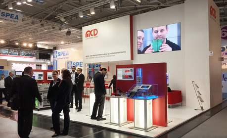 Messestand Productronica München 2015